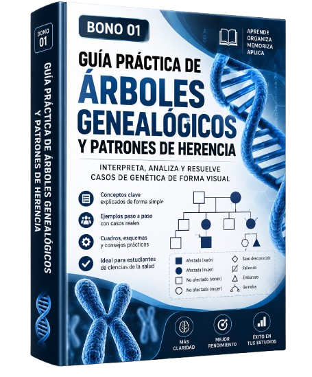 Bono 01 - Guía Práctica de Árboles Genealógicos y Patrones de Herencia