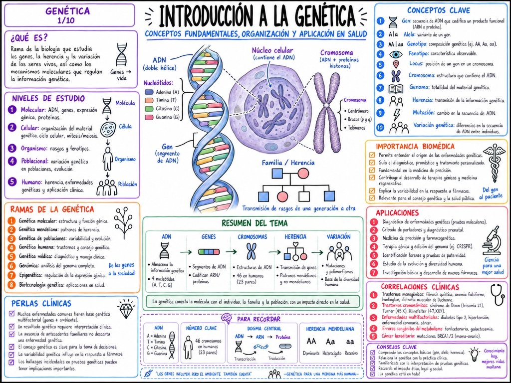 Genética 1/10: Introducción a la Genética